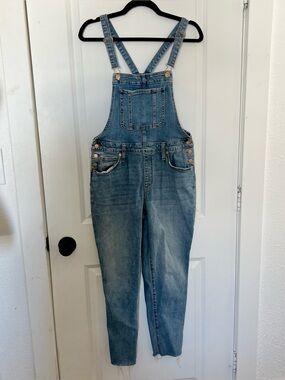 Universal Thread Raw Hem Overalls
